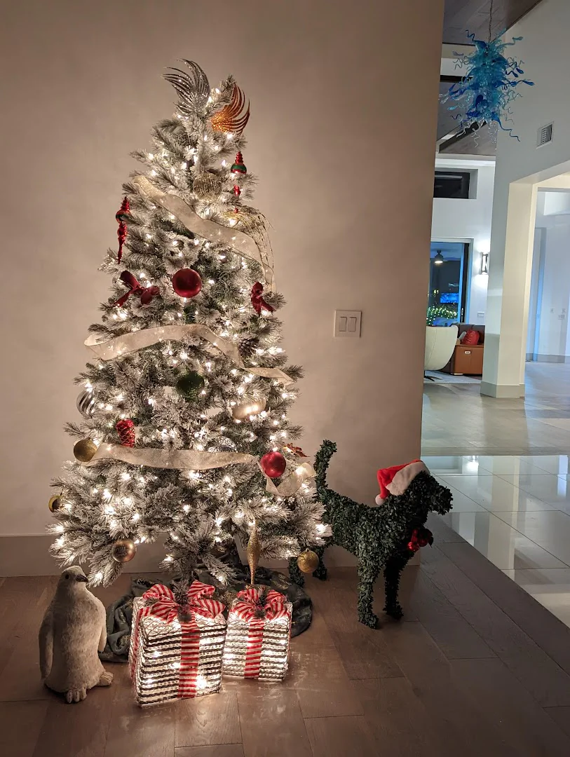 Stylish Christmas decor for seasonal home interior design in Las Vegas